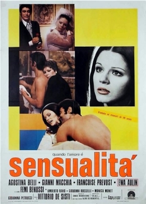 Vittorio De Sisti - Quando lamore e sensualita / When Love Is Lust (1973) Agostina Belli, Gianni Macchia, Ewa Aulin
