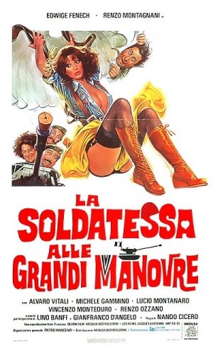The Soldier with Great Maneuvers / La soldatessa alle grandi manovre (1978) DVDRip